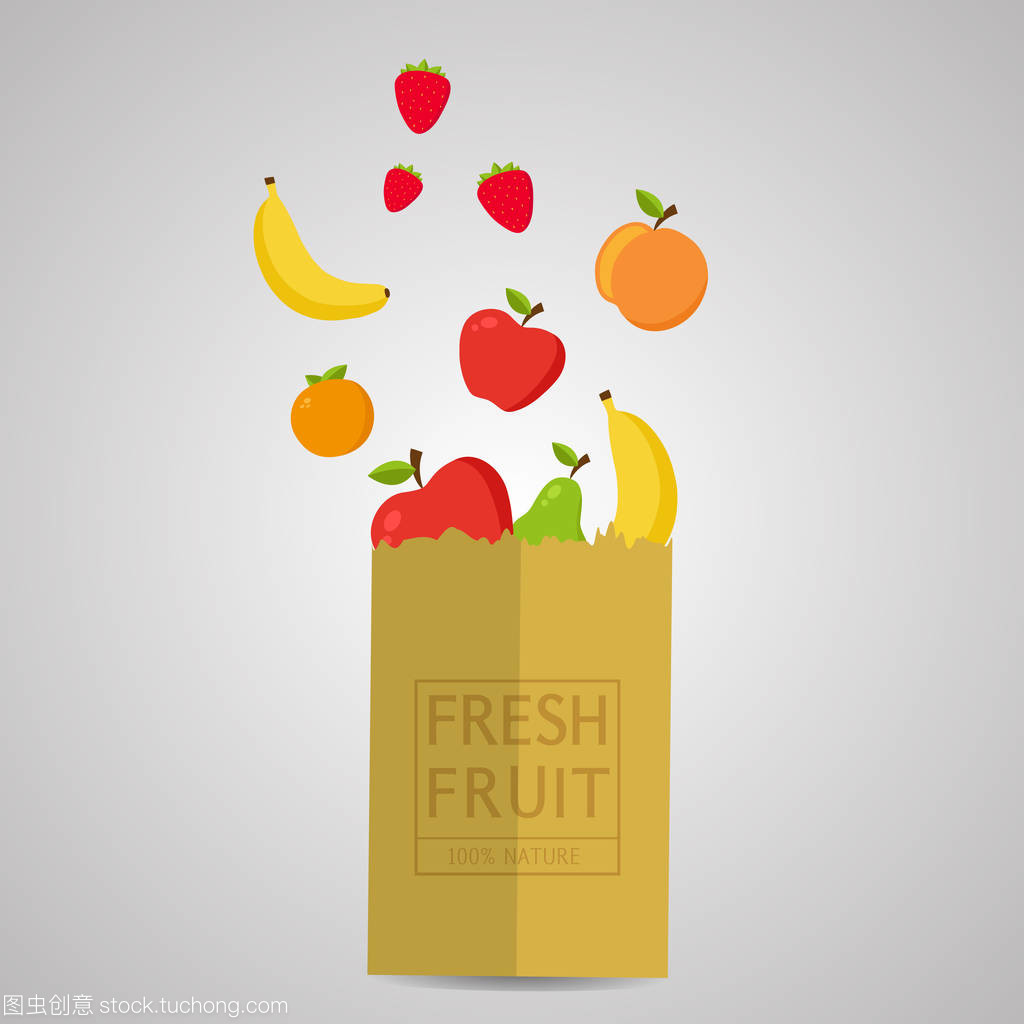 紙包新鮮，健康自然 100%天然水果與蔬菜的綠色生活